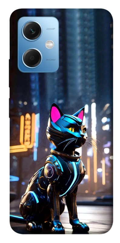 Чохол на Xiaomi Redmi Note 12 5G Cyber cat фото 1 з 1