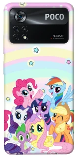 Чехол на Xiaomi Poco X4 Pro 5G My Little Pony ver.2 фото 1 из 1