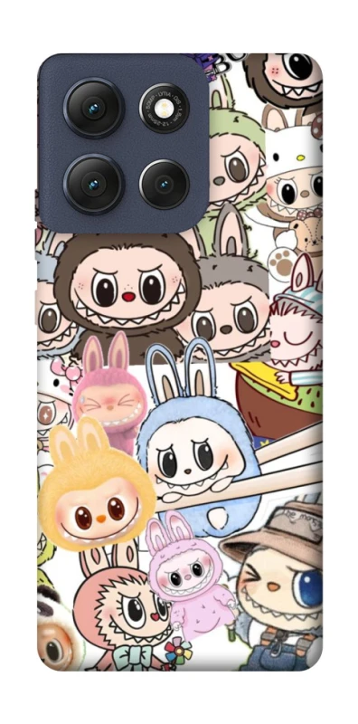 Чохол на Motorola Moto G86 All Labubus фото 1 з 1