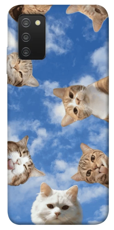 Чехол на Samsung Galaxy A03s Сats фото 1 из 1