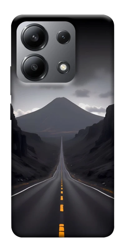 Чехол на Xiaomi Redmi Note 13 4G Black mountains фото 1 из 1