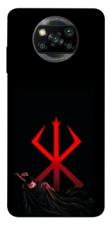 Чехол на Xiaomi Poco X3 NFC / Poco X3 Pro Berserk Red Logo фото 1 из 1