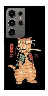 Чохол на Samsung Galaxy S24 Ultra Кіт-самурай фото 1 з 1
