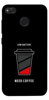 Чехол на Xiaomi Redmi 4X Low battery фото 1 из 1