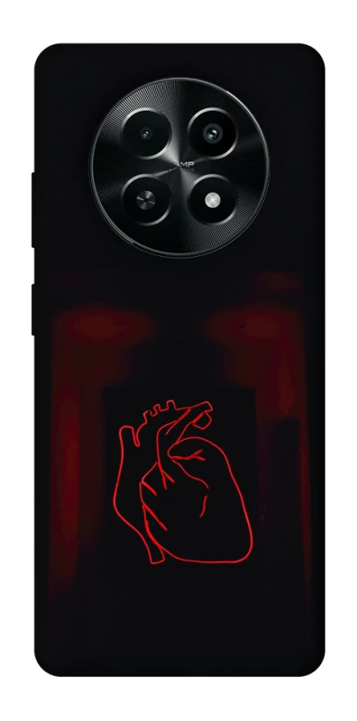 Чехол на Realme Narzo 70x Красное сердце фото 1 из 1