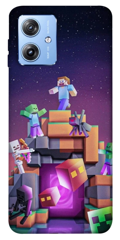 Чохол на Motorola Moto G84 Minecraft aesthetics фото 1 з 1