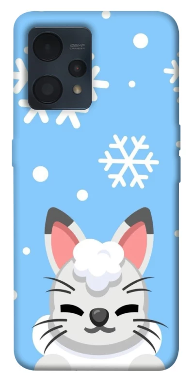 Чохол на Realme 9 4G / 9 Pro+ Adopt Me Snow Kitty Smile фото 1 з 1