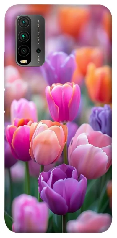 Чохол на Xiaomi Redmi 9T Тюльпанове поле фото 1 з 1