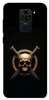 Чохол на Xiaomi Redmi Note 9 / Redmi 10X Golden Skull фото 1 з 1