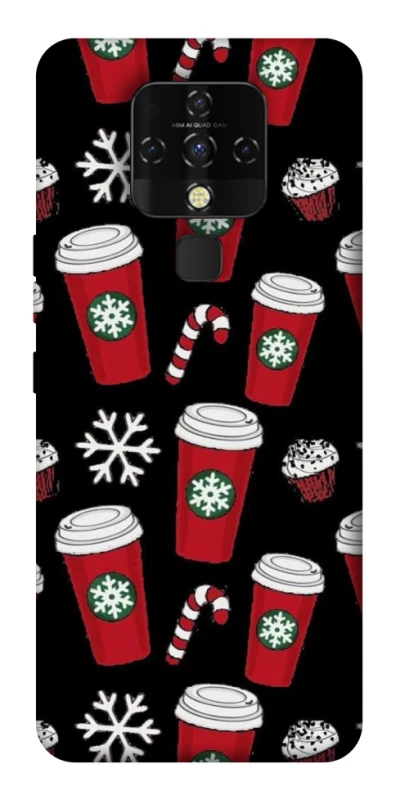 Чохол на TECNO Camon 16 SE Новорічний v40 фото 1 з 1