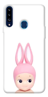 Чехол на Samsung Galaxy A20s Minimal Bunny Peek фото 1 из 1