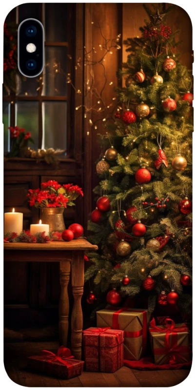 Чохол на Apple iPhone X (5.8") Новорічний v47 фото 1 з 1