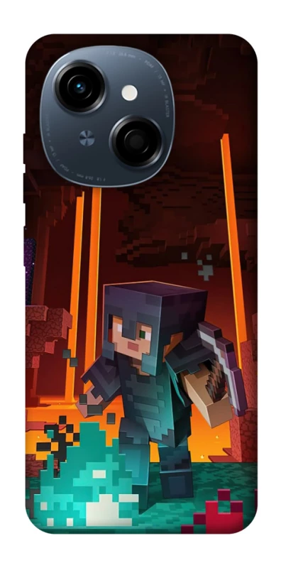 Чохол на TECNO Spark Go 1 Minecraft game adventure фото 1 з 1
