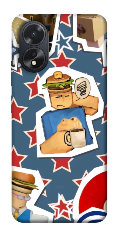 Чехол на Oppo A18 Roblox v2 фото 1 из 1