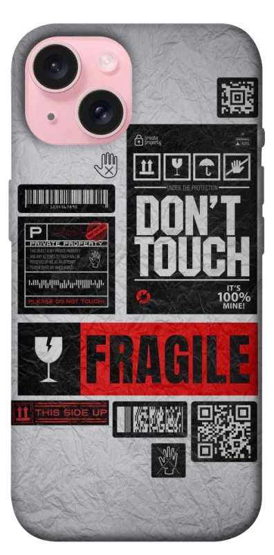 Чохол на Apple iPhone 15 (6.1") Don't touch фото 1 з 1