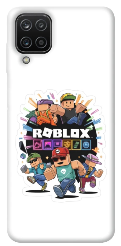 Чохол на Samsung Galaxy A12 Roblox logo ver.3 фото 1 з 1