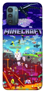 Чехол на Nokia G21 Minecraft world фото 1 из 1