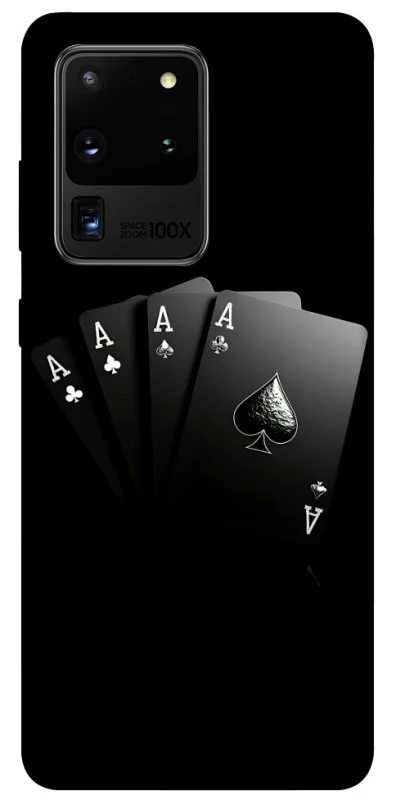 Чохол на Samsung Galaxy S20 Ultra Black Cards фото 1 з 1