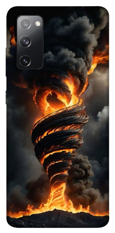 Чехол на Samsung Galaxy S20 FE Огненный торнадо фото 1 из 1