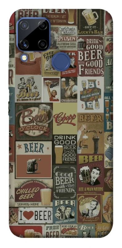 Чохол на Realme C15 Retro collage ver.1 фото 1 з 1