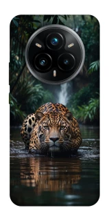 Чехол на Realme 14 Pro+ Leopard in water фото 1 из 1