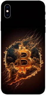 Чохол на Apple iPhone XS Max (6.5") Smoky Bitcoin фото 1 з 1