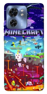 Чехол на Motorola Edge 40 Minecraft world фото 1 из 1