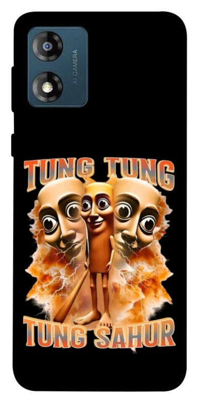 Чехол на Motorola Moto E13 Tung Tung Tung Sahur фото 1 из 1