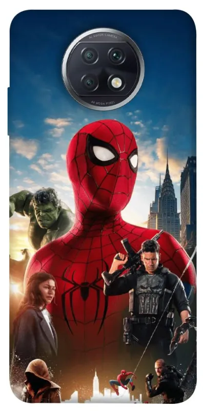 Чехол на Xiaomi Redmi Note 9 5G / Note 9T Spider Man ver.2 фото 1 из 1