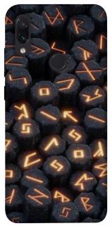 Чехол на Xiaomi Redmi Note 7 / Note 7 Pro / Note 7s Огненые руны фото 1 из 1