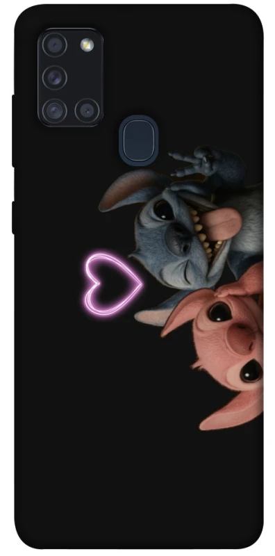 Чохол на Samsung Galaxy A21s Love Stitch & Angel фото 1 з 1