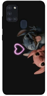 Чохол на Samsung Galaxy A21s Love Stitch & Angel фото 1 з 1