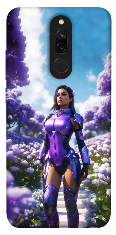 Чохол на Xiaomi Redmi 8 Cyber space girl ver.4 фото 1 з 1