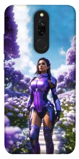 Чехол на Xiaomi Redmi 8 Cyber space girl ver.4 фото 1 из 1