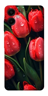 Чохол на Samsung Galaxy A06 Червоні тюльпани фото 1 Чохол на Samsung Galaxy A06 Червоні тюльпани фото 1 з 1