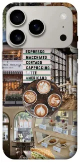 Чехол на Apple iPhone 18 Pro Coffee collage ver.5 фото 1 из 2