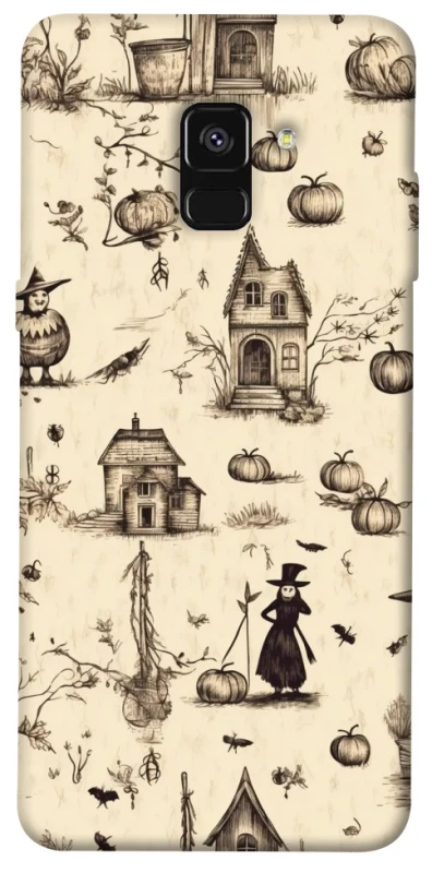 Чехол на Samsung A530 Galaxy A8 (2018) Halloween aesthetic ver.1 фото 1 из 1