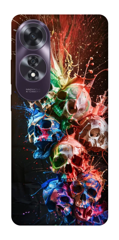 Чехол на Oppo A60 Skulls фото 1 из 1