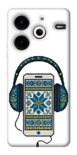 Чехол на TECNO Pova 6 Neo (LI6) Современная вышиванка фото 1 из 1