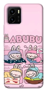 Чохол на Vivo Y15s Labubu Dreams Collage фото 1 з 1