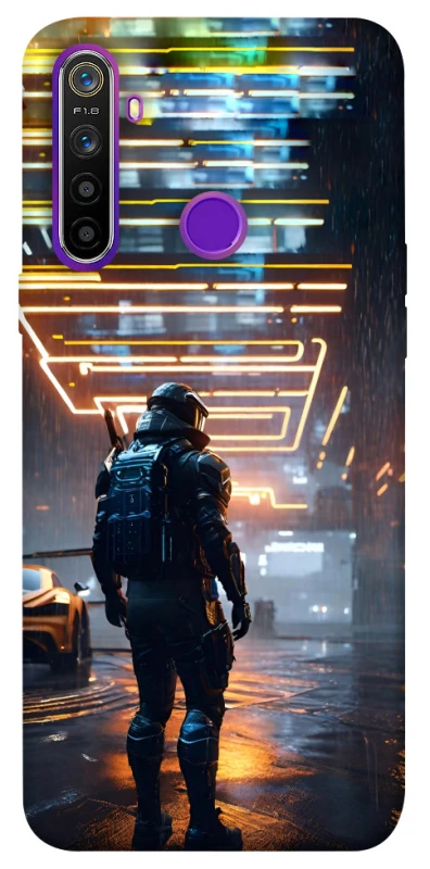 Чехол на Realme 5 Cyber character фото 1 из 1