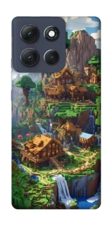 Чохол на Motorola Moto G86 Power Minecraft universe фото 1 з 1