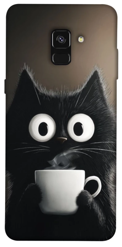 Чохол на Samsung A530 Galaxy A8 (2018) morning cat фото 1 з 1