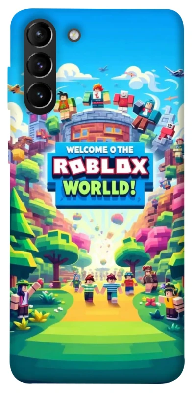 Чохол на Samsung Galaxy S21+ Roblox World фото 1 з 1