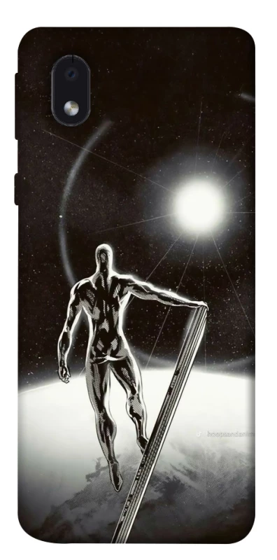 Чехол на Samsung Galaxy M01 Core / A01 Core Серебряный сёрфер фото 1 из 1