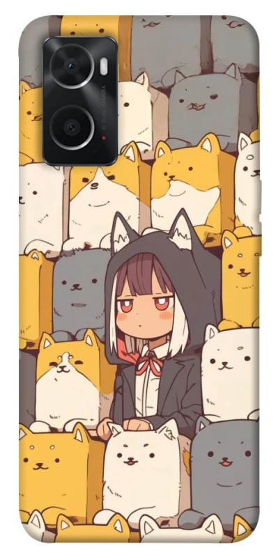 Чехол на Oppo A76 4G Like a cat фото 1 из 1