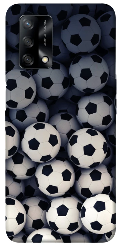 Чохол на Oppo A74 4G Футбольні м'ячи фото 1 з 1