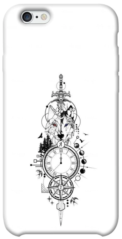Чохол на Apple iPhone 6/6s (4.7") Tattoo ver.8 фото 1 з 1