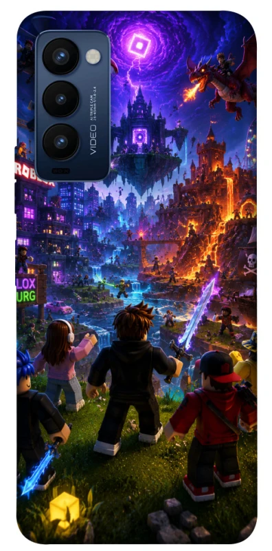 Чехол на TECNO Camon 18 Roblox aesthetics ver.12 фото 1 из 1