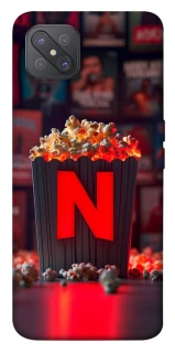 Чехол на Oppo A92s Netflix and popcorn фото 1 из 1